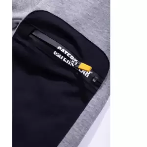 Image of Caterpillar Mens Loopback Full Zip Hoodie Grey L