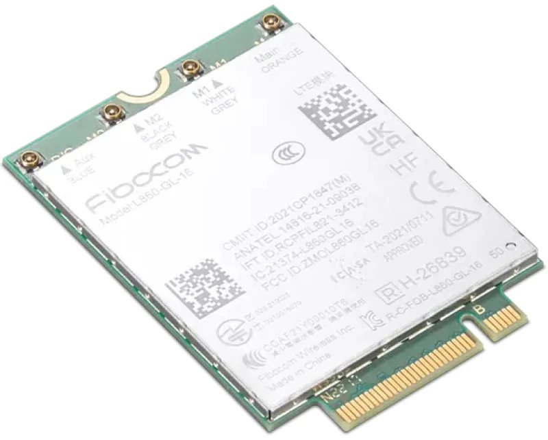 Image of Lenovo 4XC1M72800 network card Internal WWAN