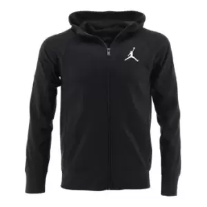 Image of Air Jordan Therma Zip Hoodie Juniors - Black