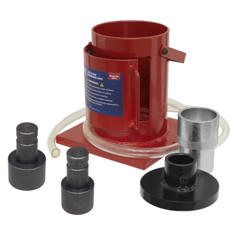 Image of Sealey Oil Filter Crusher & Adaptor Combo OFC1COMBO