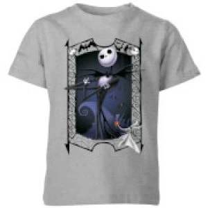 Image of The Nightmare Before Christmas Jack Skellington Zero Pose Kids T-Shirt - Grey - 5-6 Years