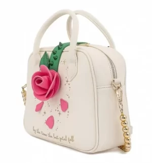 Image of Loungefly Disney Beauty and The Beast Rose Crossbody Bag