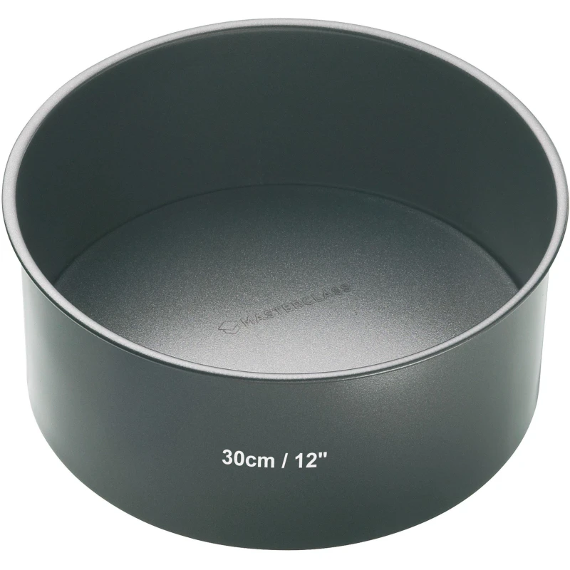 Image of MasterClass Non Stick Loose Base Deep Cake Pan Round 31.5cm