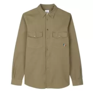Image of Paul Smith Casual Cotton Shirt - Green