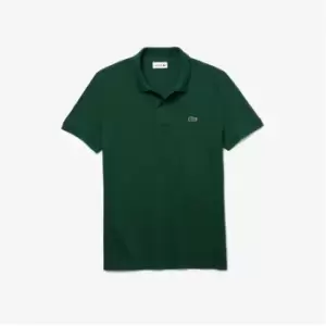 Image of Lacoste Short Sleeve Logo Polo Shirt - Green