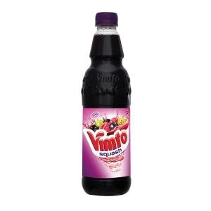 Image of Vimto Squash 725ml Fruit Juice Drink Bottle Pack of 12 1000P