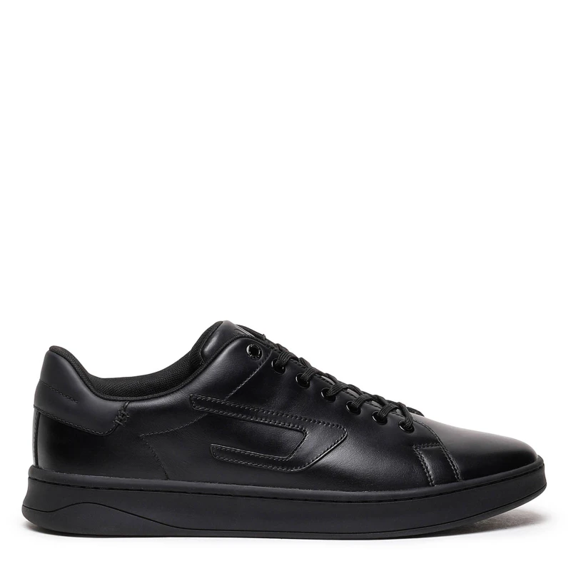 Image of Diesel Athene Low Top Trainers - Black 9