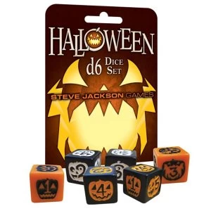Image of Halloween D6 Dice Set