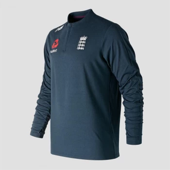 Image of New Balance England Cricket Quarter Zip Sweatshirt Mens - Galaxy