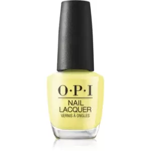 Image of OPI Nail Lacquer Summer Make the Rules nail polish Stay Out All Bright 15 ml