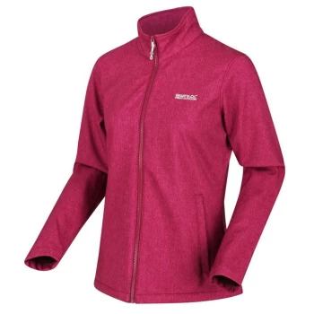 Image of Regatta Connie V Full Zip Softshell Jacket - BeetrootMarl