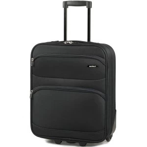 Image of Members Topaz Carry On Black Suitcase