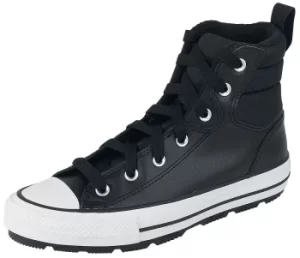 Image of Converse Chuck Taylor All Star Faux Leather Berkshire Boot Sneakers High black