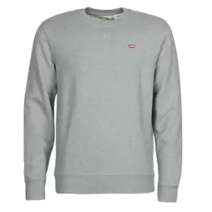 Image of Levis NEW Original CREW mens Sweatshirt in Grey. Sizes available:M,L,XL