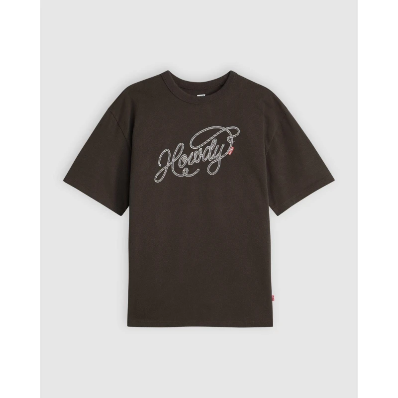 Image of Levis Womens Levis Oversized T-Shirt Howdy Scrip female 10 (S)