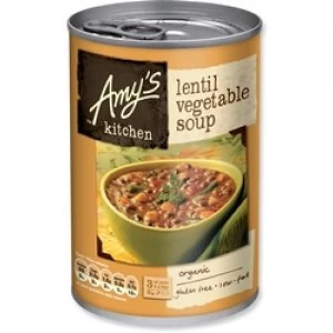 Image of Amys Organic Lentil Vegetable Soup 400g