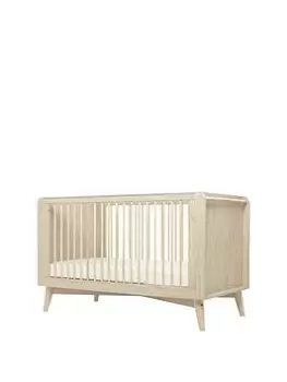 Image of Mamas & Papas Coxley Cotbed - Natural/Olive Green