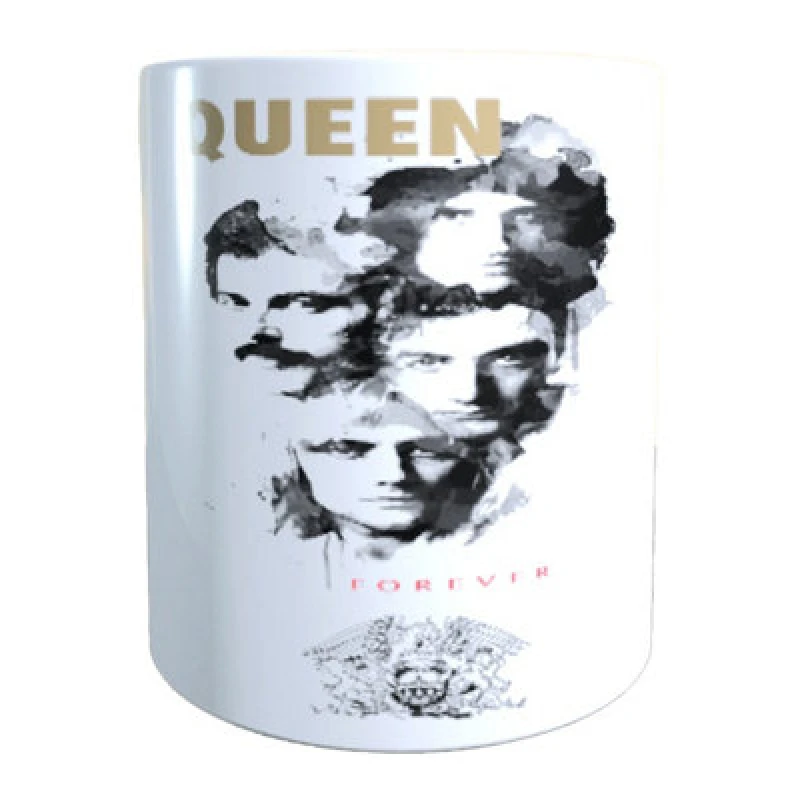 Image of Queen Queen Forever Mug in White White One Size Unisex 5063806400660