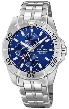 Image of Festina F20445/2 Mens Multi-Function With Steel Watch