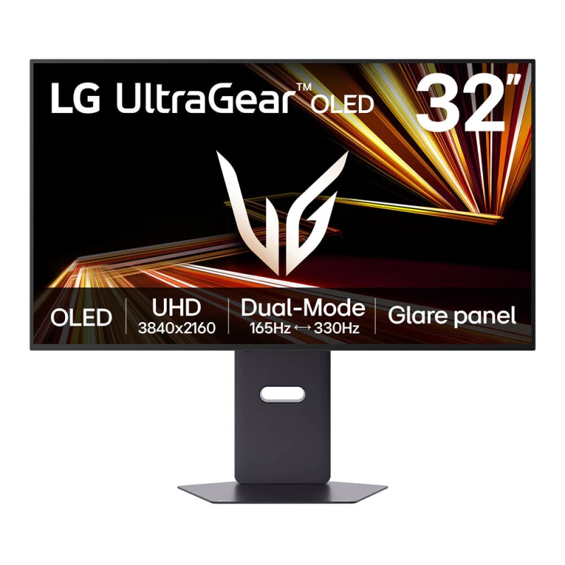 Image of LG UltraGear GX8 32GX850A-B 32 OLED Dual Hz 4K Ultra HD 165Hz Full HD 330Hz 0.03ms Gaming Monitor 32GX850A-B.AEK Black