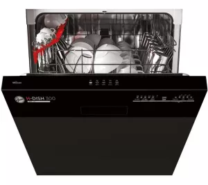 Image of Hoover H-DISH 300 HDSN 1L380PB-80 Smart Semi Integrated Dishwasher