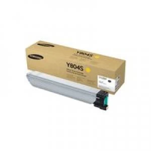 Image of Samsung CLT-Y804S Yellow Laser Toner Ink Cartridge