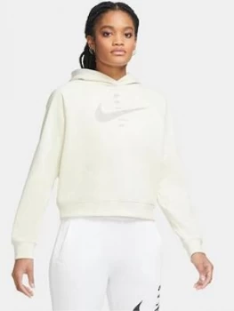 Image of Nike Nsw Swoosh Oth Hoody, Stone, Size XL, Women