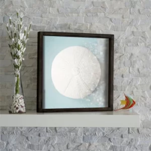 Image of KZM567 Brown Mint White Grey Decorative Framed MDF Painting