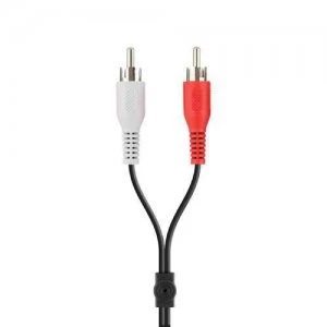 Image of Belkin Portable Y 2m audio cable 3.5mm RCA Black