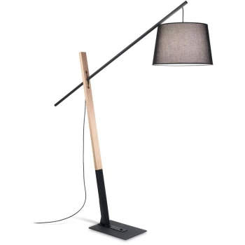 Image of Ideal Lux EMINENT - Indoor Floor Lamp 1 Light Black, E27