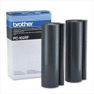 Image of Brother PC102 Ink Ribbon Refill