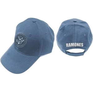 Image of Ramones - Presidential Seal Unisex Baseball Cap - Blue
