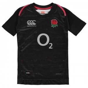 Image of Canterbury England Away Pro Shirt 2018 2019 Junior - Black