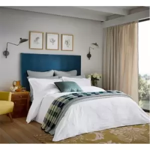 Image of Ted Baker Magnolia Embroidery Cotton Duvet Cover - White