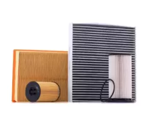 Image of MEYLE Filter Set 112 330 0006/S VW,AUDI,SKODA,Golf VII Schragheck (5G1, BQ1, BE1, BE2),A3 Sportback (8VA, 8VF),A3 Schragheck (8V1, 8VK)