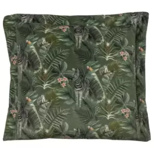 Image of Evans Lichfield Manyara Polyester Filled Cushion Polyester Zebra