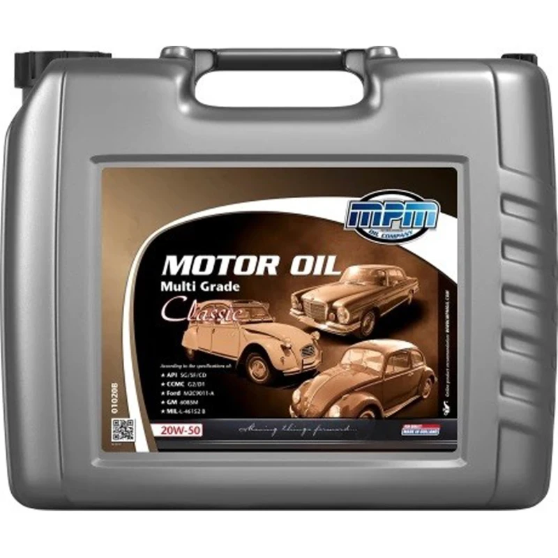Image of MPM 01020B Engine oil Motor Oil 20W-50 Multi Grade Classic Capacity: 20l, Mineral Oil Engine Oil (1862)