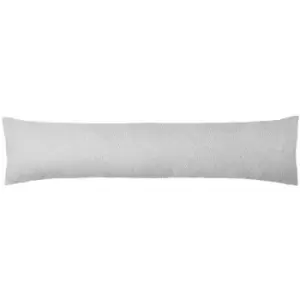 Image of Furn Malham Shearling Fleece Draught Excluder, Dove