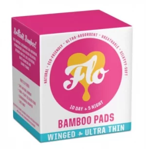 Image of Here We Flo Bamboo Pads Combo Pack 15 Pads