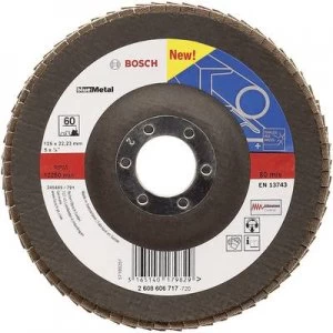 Image of Bosch Accessories 2608606716 Compartments grinding wheel Diameter 125mm Inside diameter 22.23mm Grain 40