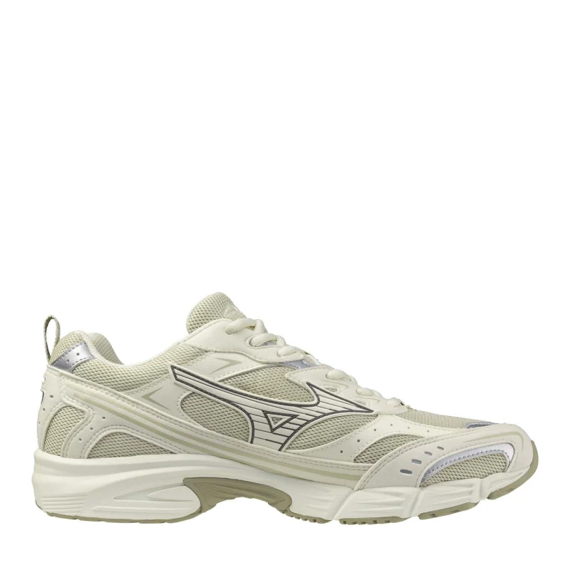 Image of Mizuno MXR Casual Trainers White Grey female UK 5.5