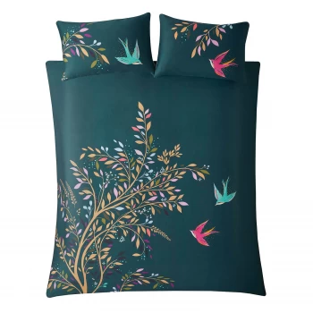 Image of Sara Miller Dancing Swallows Duvet Set - Single