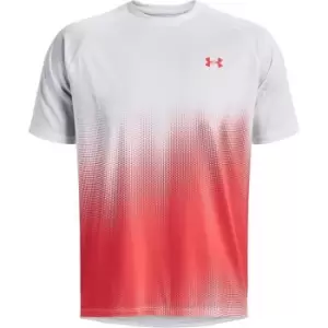 Image of Under Armour Tech Fade SS - White