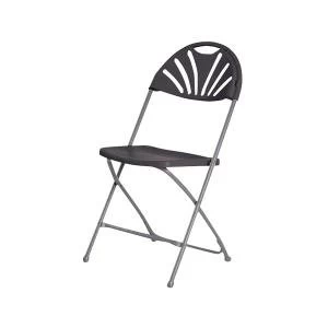 Image of Titan Folding Chair Charcoal KF78657