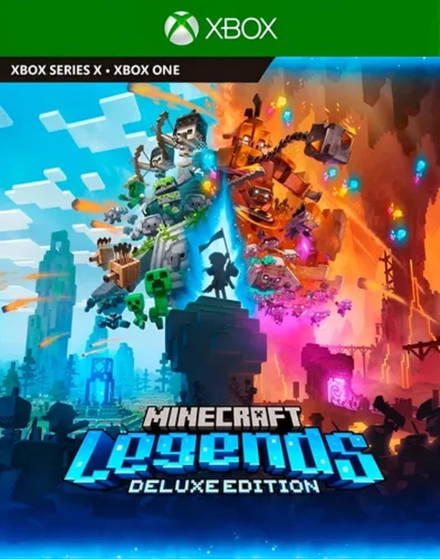 Image of Minecraft Legends Deluxe Edition Xbox One Series X Game