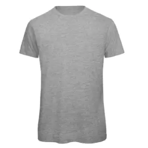 Image of B&C Mens Favourite Organic Cotton Crew T-Shirt (M) (Sport Grey)