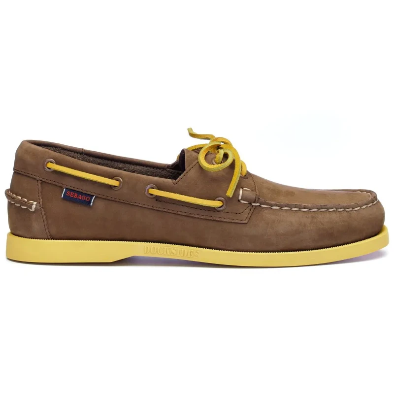 Image of Sebago Boat shoes Sebago DOCKSIDES PORTLAND Marron Male 43