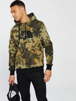 Image of The North Face Drew Peak Pullover Hoodie Camo Size M Men
