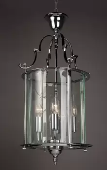 Image of Colchester 4 Light Chrome Indoor Lantern