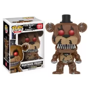 Image of Five Nights at Freddy's Nightmare Freddy Pop! Vinyl Figure